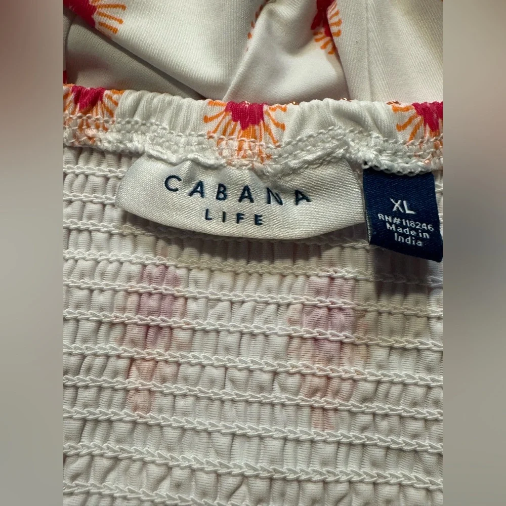 Cabana Life Tulum Coverluxe Smocked Dress size XL - Picture 13 of 13